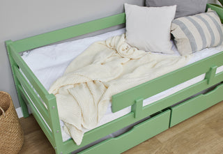 Hoppekids ECO Comfort Juniorsäng 70x160 cm, Pale Green