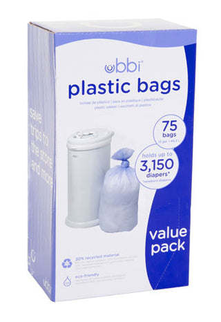 Ubbi Plastpåsar, 3 x 25 st