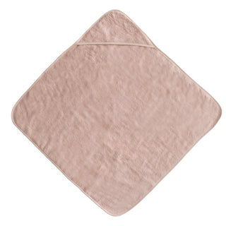 Mushie Handduk Med Huva Blush