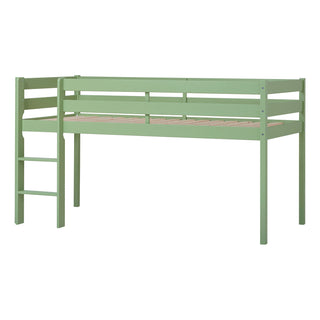 Hoppekids ECO Comfort Halvhöjd Säng 90x200 cm, Pale Green