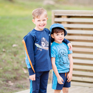 Geggamoja T-shirt Skate Marinblå