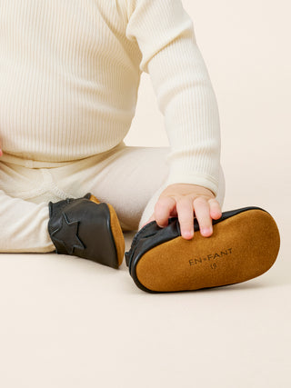 Enfant Elastiska Tofflor Blå natt