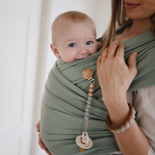 Mushie Bärsjal Wrap Roman Green