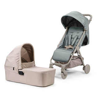 Elodie Mondo Liggdel & Barnvagn Set, Pebble Green