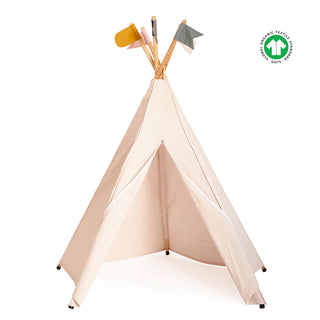 Roommate Hippie Tipi Lektält, Beige