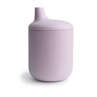 Mushie Silikon Pipmugg Soft Lilac