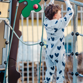 Geggamoja College Jumpsuit Hjärtan