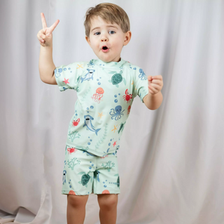 Geggamoja UV-Set Havsdjur Blå