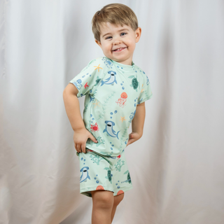 Geggamoja UV-Set Havsdjur Blå