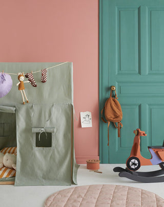 Kids Concept Gunghäst Scooter Rostfärgad