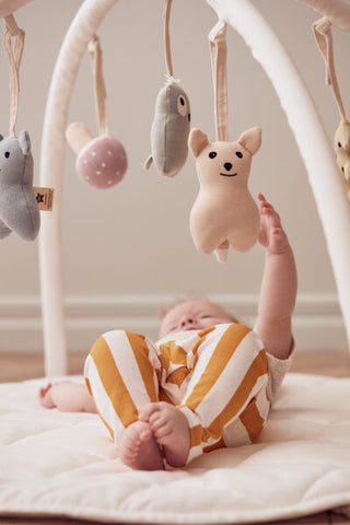 Kids Concept Babygym Textil, Naturvit