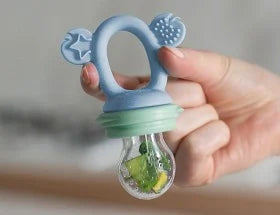 Cherub Baby Food Feeder Silikon (Cerulean and Sage)