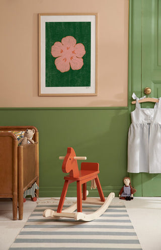 Kids Concept Gunghäst Carl Larsson, Rödorange