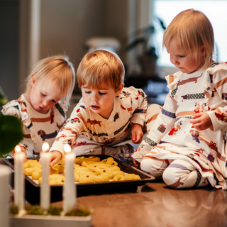 Geggamoja Leggings Bambu Jultaxar