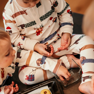 Geggamoja Leggings Bambu Jultaxar