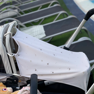 Geggamoja UV-gardin Sweet nature Beige