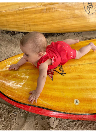 Vanilla copenhagen Neoprenbaddräkt UV-skydd (Blue)