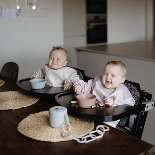 Mushie Långärmad Haklapp, Rainbows