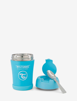 Twistshake Insulated Food Container Pastel Blue 350 m