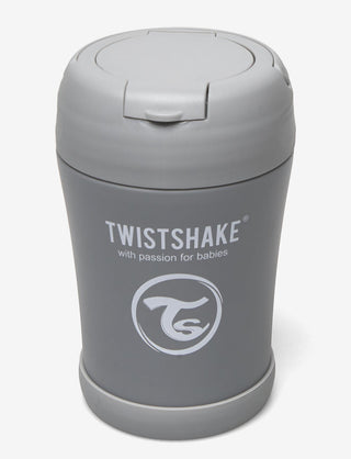 Twistshake Insulated Food Container Pastel Grå 350 m